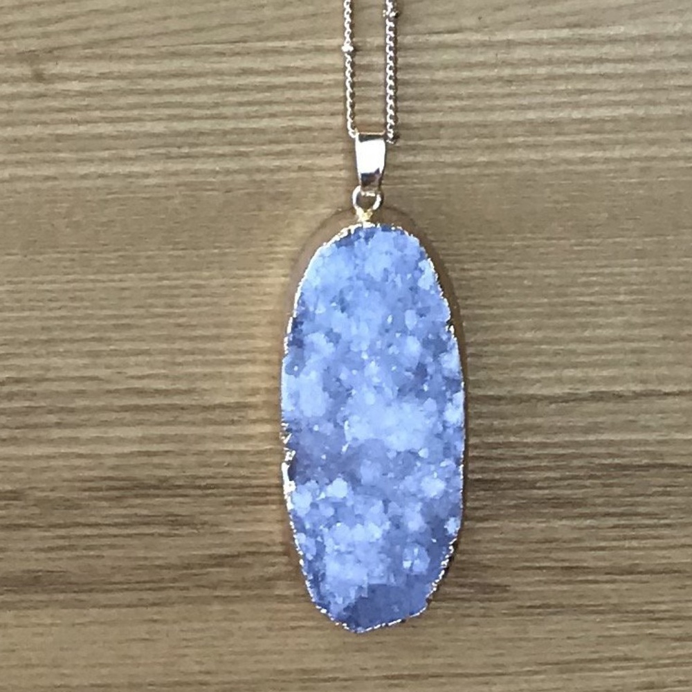 Semi-precious Stone Necklace- Style On The Spot